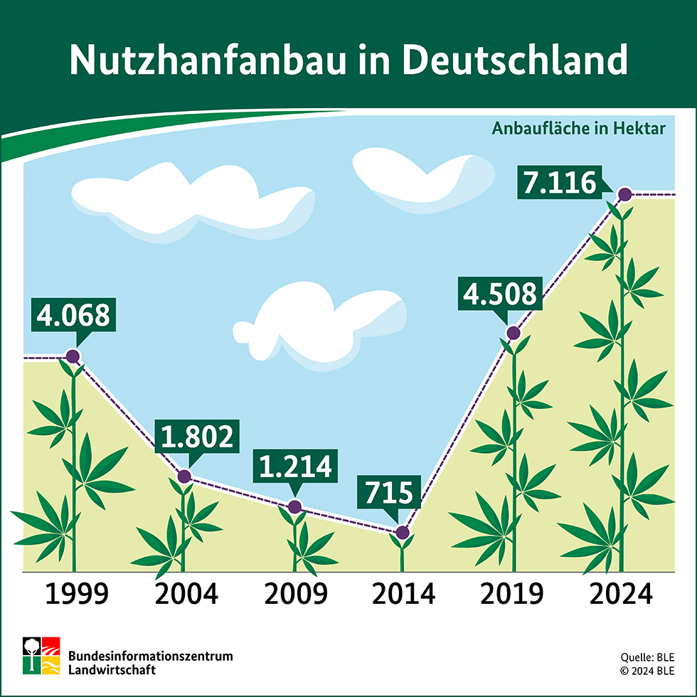 Germany’s industrial hemp cultivation reaches record high